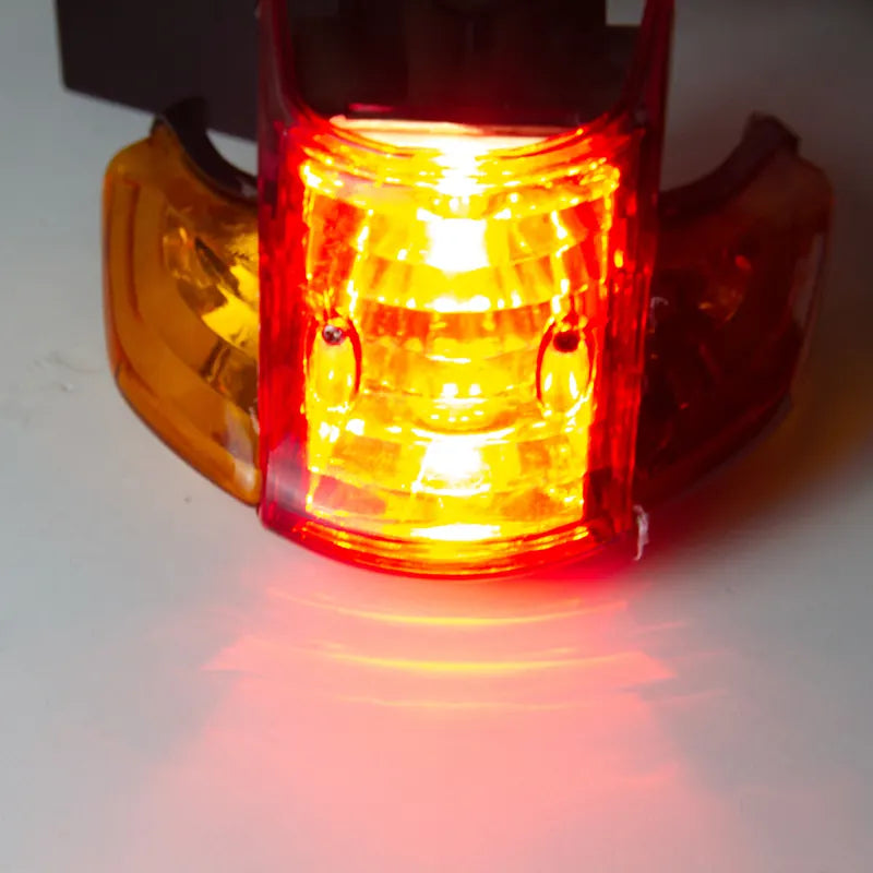 Motorcycle Rear Light for Honda XRM 110/125 Tail Light Assy (Red-Yellow) 12V 35W, product view 06