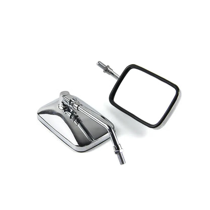 Motorcycle Rearview Mirror Motorcycle Reflective Mirror square Mirror, Chopper Rearview Mirror Reflective Mirror, product view 01