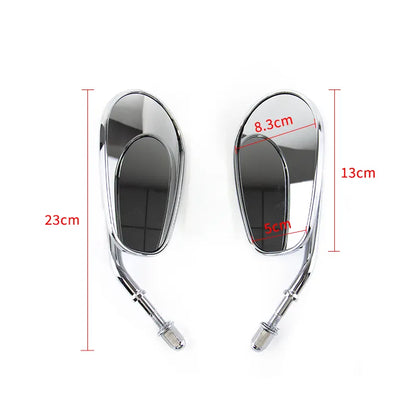 Motorcycle Rearview Side Mirrors for Harley Davidson Electra Glide Fatboy Iron 883 Motorcycle Rearview Mirror, product view 02