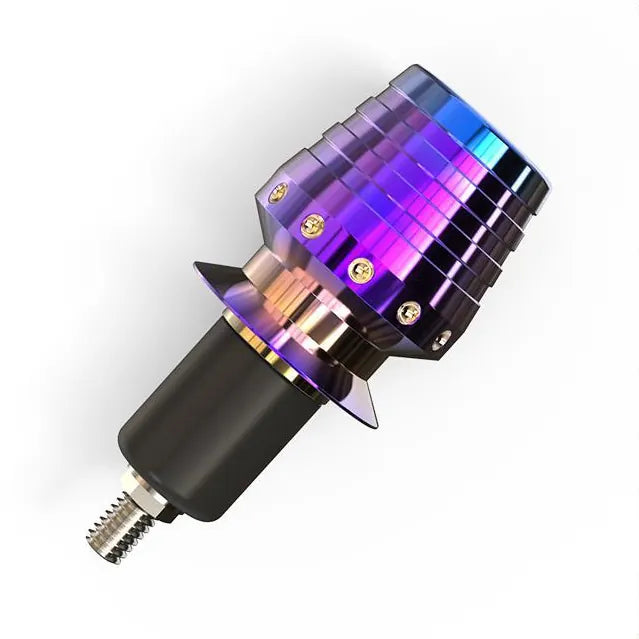 Motorcycle Refit Hand Block Titanium Burning Scooter Anti - Falling Grip Handlebar Plug Decoration Accessories, product view 03