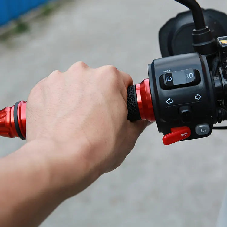 Motorcycle Refit Handle Decorative Motorcycle Handle Throttle Handgrip Plastic Sleeve, product view 05
