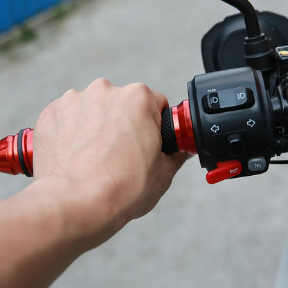 Motorcycle Refit Handle Decorative Motorcycle Handle Throttle Handgrip Plastic Sleeve, product view 05