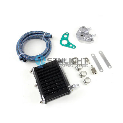 Motorcycle Refitted Oil Cooler Cooling Radiator Accessories for 50cc 70cc 90cc 110cc 125/140/150cc Dirt Pit Bike ATV, product view 01