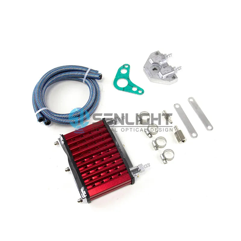 Motorcycle Refitted Oil Cooler Cooling Radiator Accessories for 50cc 70cc 90cc 110cc 125/140/150cc Dirt Pit Bike ATV, product view 02