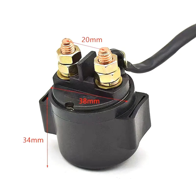 Motorcycle Relay Starter Solenoid Relay for 4-Stroke ATV GY6 Engine 200cc, product view 03