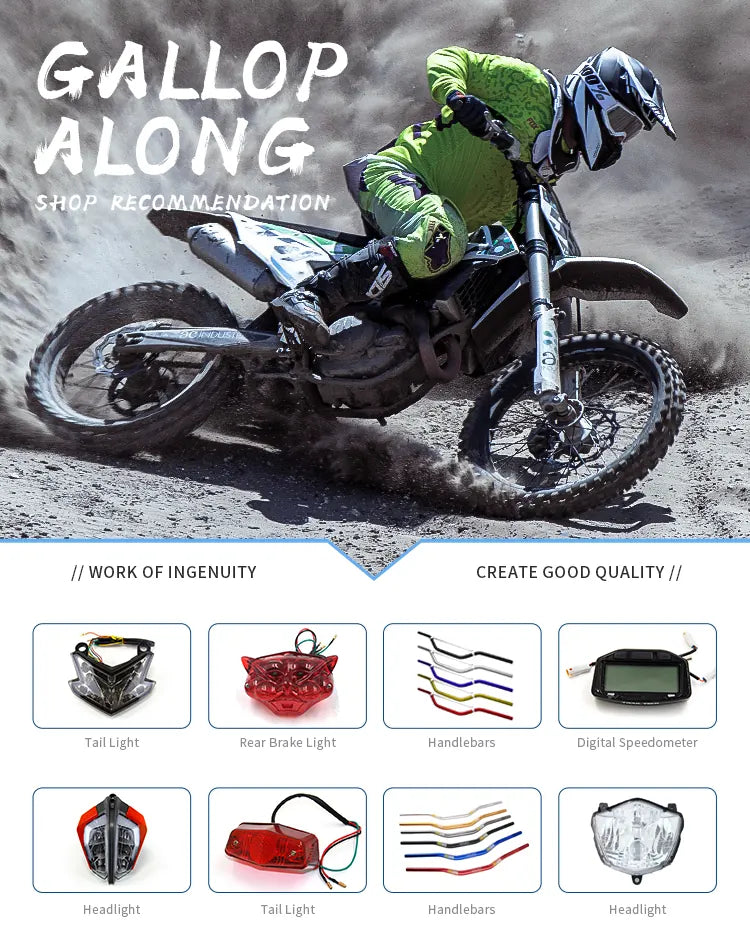 motorcycle replacement part xlw-0403, product view 14