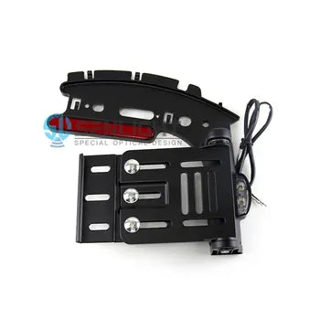 Motorcycle Retro Folding Led Light License Plate Frame for harley Sportster XL883N X48 XL1200 72, product view 08