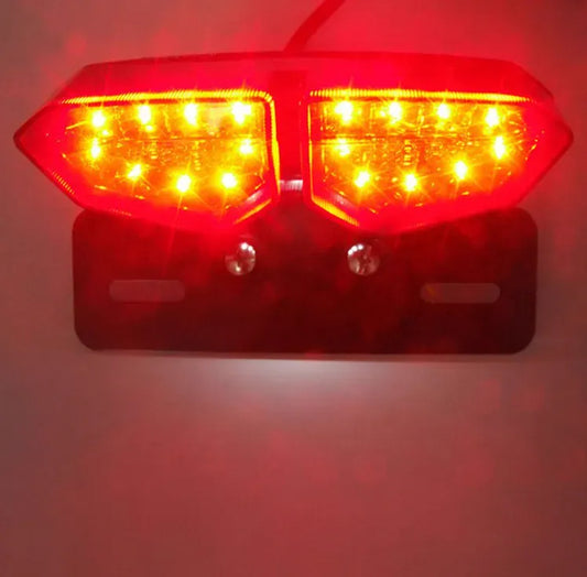 XLR-0003 Motorrad-Rücklicht für universelle Motorradanwendungen, Motorrad-LED-Blinker, Produktansicht 02
