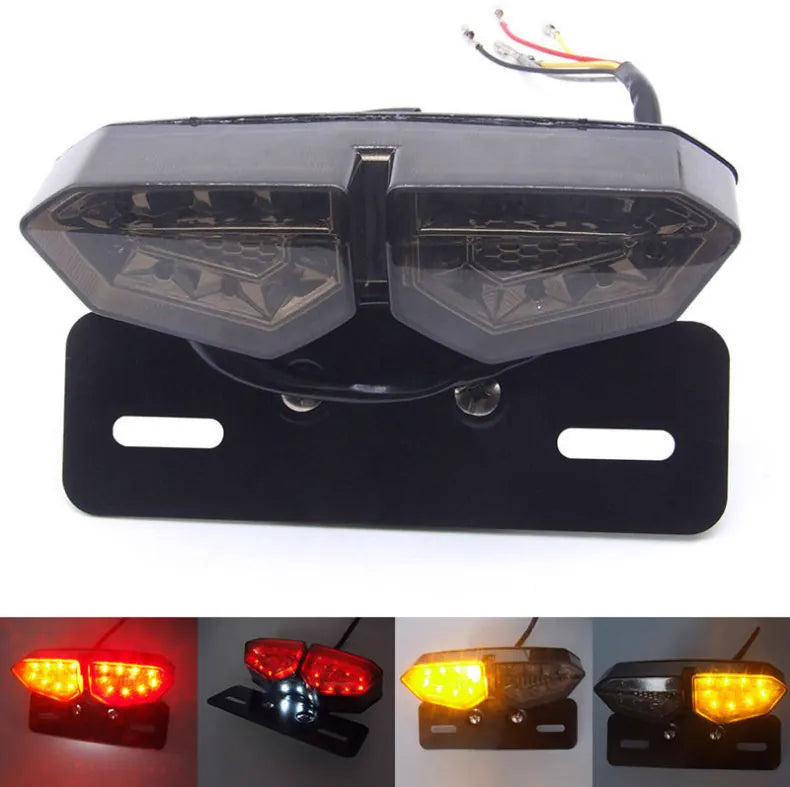 Motorcycle Retrofitted With LED Turn signal Taillights Rear Taillights Brake Lights Cruise Cars Retrofitted With LED, product view 04