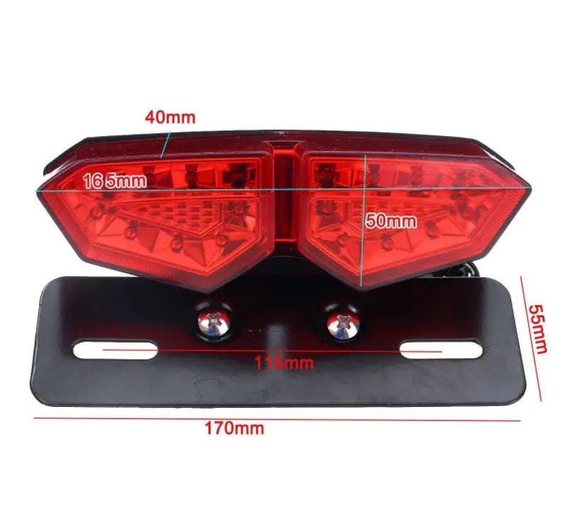 Motorcycle Retrofitted With LED Turn signal Taillights Rear Taillights Brake Lights Cruise Cars Retrofitted With LED, product view 05