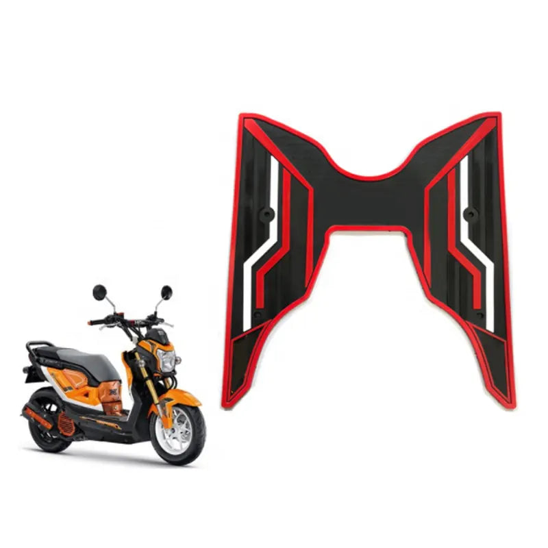 Motorcycle Rubber Matting Foot Pad for Zoomer-x Anti-slip Mat Pedal Pads Motorcycle Accessories, product view 02