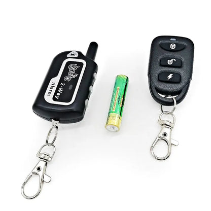 Motorcycle Scooter Immobilizer Double Remote Control Vibration Alarm, product view 04