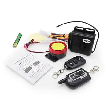 Motorcycle Scooter Immobilizer Double Remote Control Vibration Alarm, product view 05