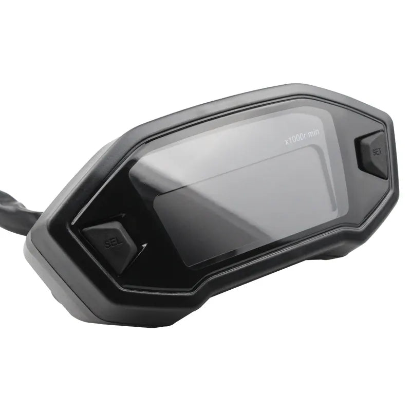 Motorcycle Speedometer Odometer Digital Motorcycle Tachometer Speedometer 12v 2/4 Cylinder ABS Schedule, product view 03