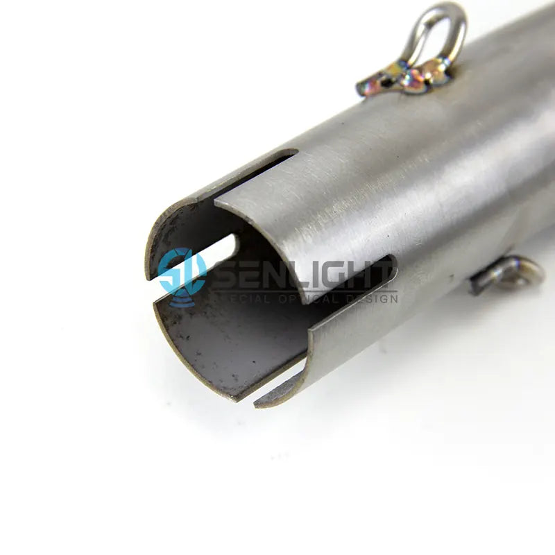 Motorcycle Stainless Steel Exhaust Midpipe Middle Pipe Link Connect Adapter for Yamaha R3 2021, product view 06