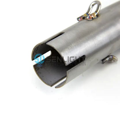 Motorcycle Stainless Steel Exhaust Midpipe Middle Pipe Link Connect Adapter for Yamaha R3 2021, product view 06