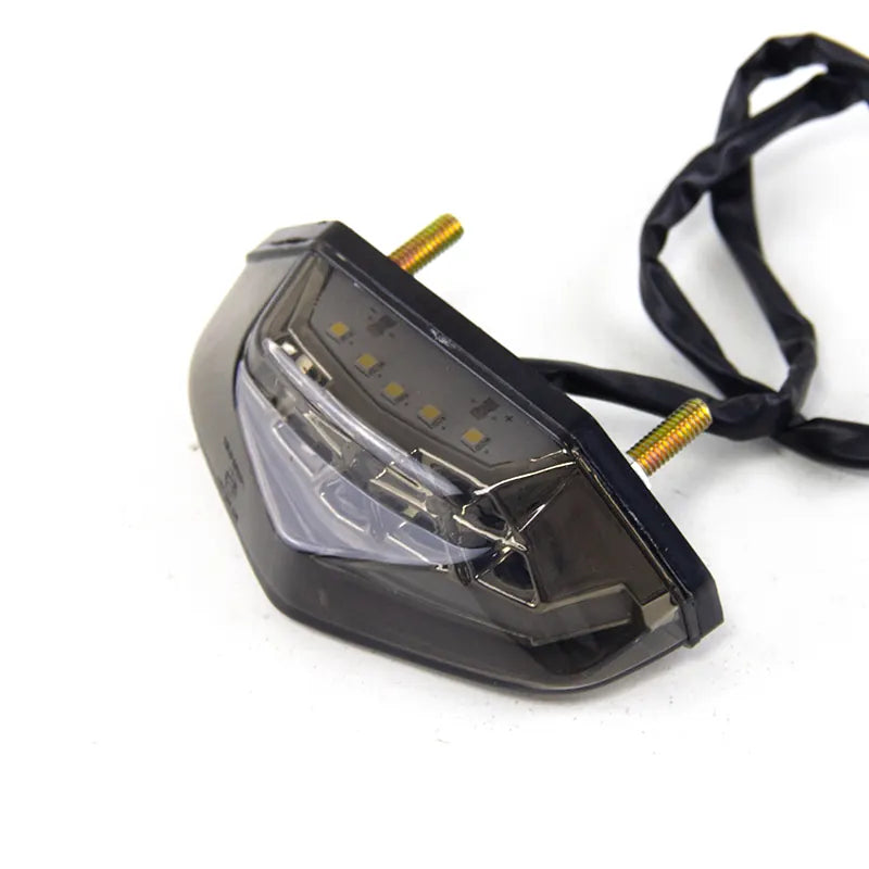 Motorcycle Tail LED Light Rear Fender Dirt Bike 12V Taillight Brake Stop License Plate Lamp for Motorcycle, product view 04
