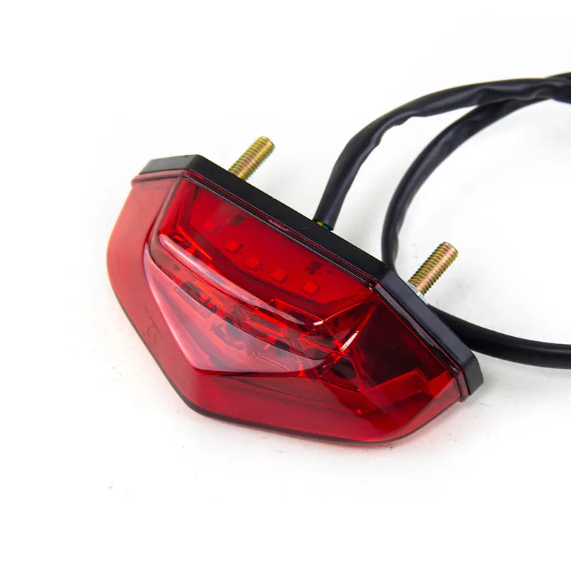Motorcycle Tail LED Light Rear Fender Dirt Bike 12V Taillight Brake Stop License Plate Lamp for Motorcycle, product view 08