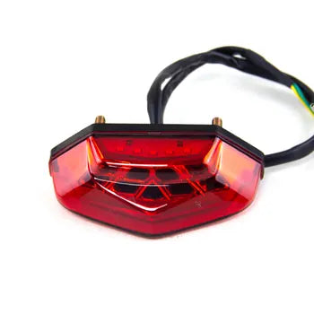 Motorcycle Tail LED Light Rear Fender Dirt Bike 12V Taillight Brake Stop License Plate Lamp for Motorcycle, product view 09