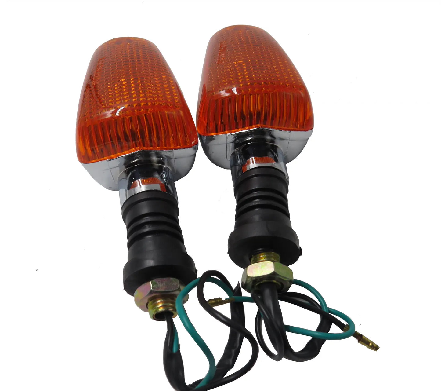 Motorcycle Turn Light Chrome Indicator Light for Yamaha Dt200 Rxz Xjr200 Xjr300 Xjr400 Xjr600 Xjr900 Fz600 Xt600, product view 04