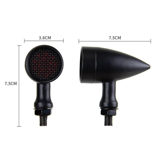 Universelles Motorrad-Blinkerlicht für Harley Davidson. Universelle Motorrad-LED-Blinker, Produktansicht 02