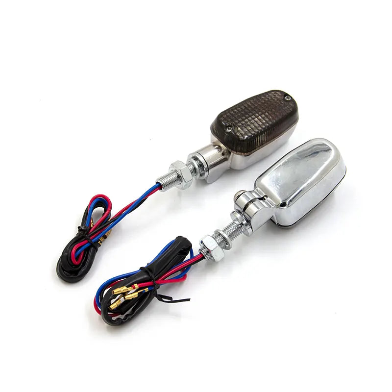 Motorcycle Turn Signal Lights for Harley Universal Retro Turning Signals Indicator Lighting System Accessories, product view 02