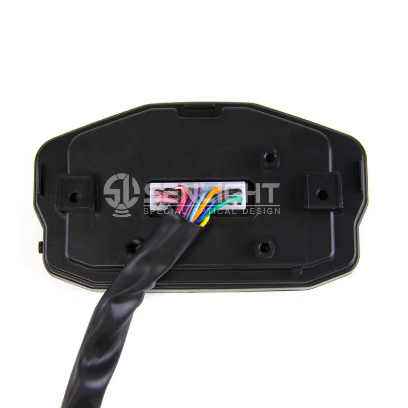 Motorcycle Universal LED LCD Speedometer Digital Backlight Odometer for BMW Honda Ducati Kawasaki Yamaha for 1 2 4, product view 05