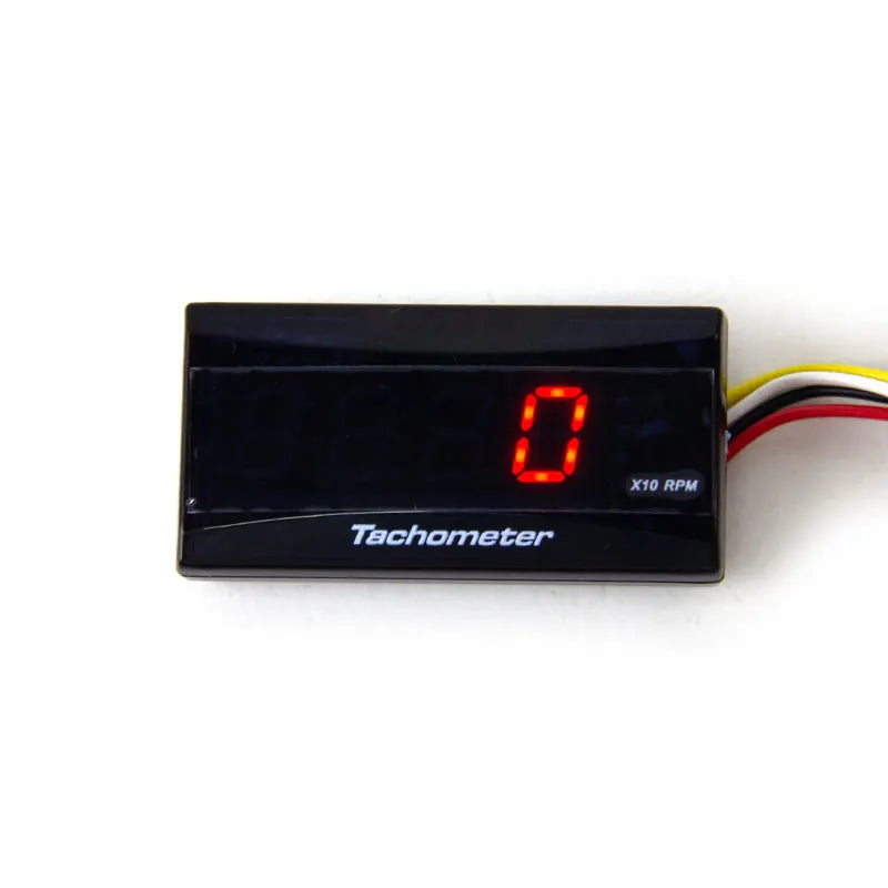 Motorcycle Waterproof Digital Electronics Thermometer Led Modification Speedometer Temperature Gauge Meter, product view 03