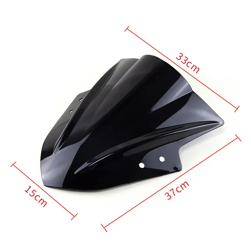 Motorcycle Windshield WindScreen Double Bubble for Kawasaki Ninja 300 EX300 2013-2016, product view 02