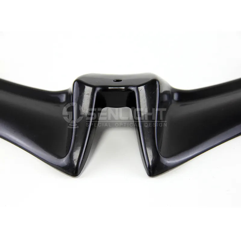 Motorcycle Winglet Plastic Carbon Black Red Blue Yellow Gray Black Plastic Motorcycle Scooter Wing Kit Spoiler for, product view 02