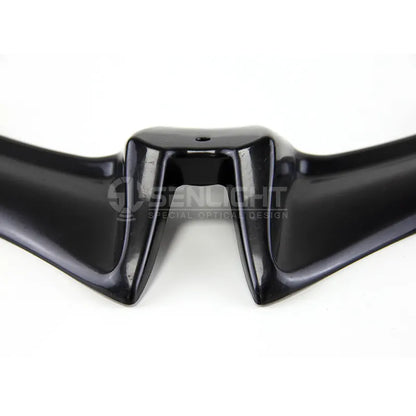 Motorcycle Winglet Plastic Carbon Black Red Blue Yellow Gray Black Plastic Motorcycle Scooter Wing Kit Spoiler for, product view 02