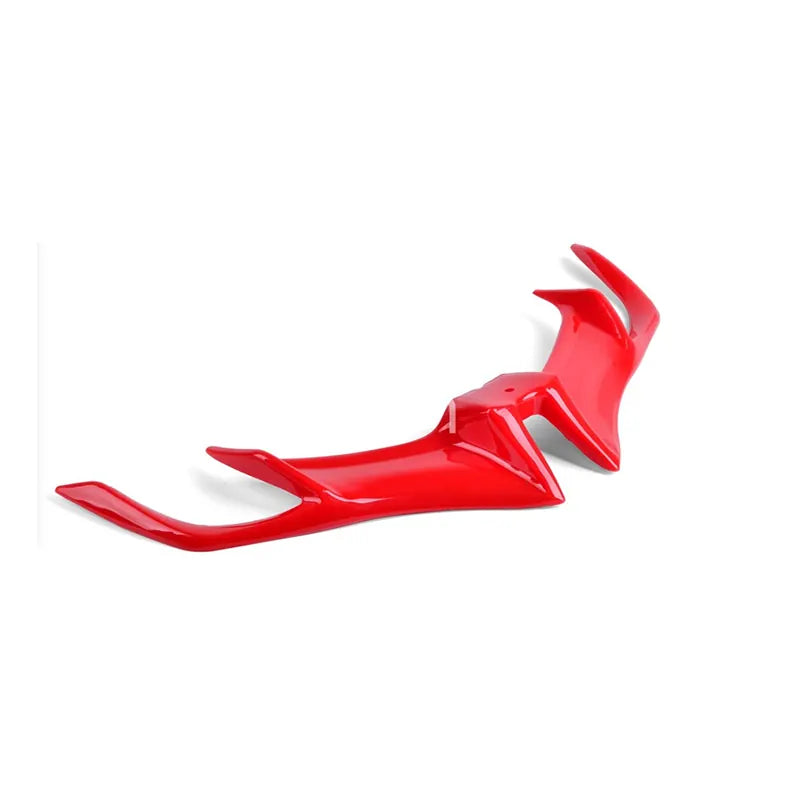 Motorcycle Winglet Plastic Carbon Black Red Blue Yellow Gray Black Plastic Motorcycle Scooter Wing Kit Spoiler for, product view 07