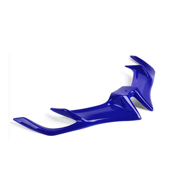 Motorcycle Winglet Plastic Carbon Black Red Blue Yellow Gray Black Plastic Motorcycle Scooter Wing Kit Spoiler for, product view 09