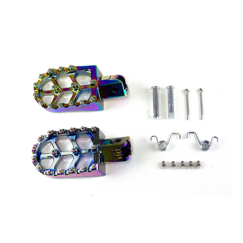 Motorcycles Footrests CNC Aluminum Foot Pegs for Honda Cr CRF 125 250 500 230 450r Pedal Gear Accessories, product view 03