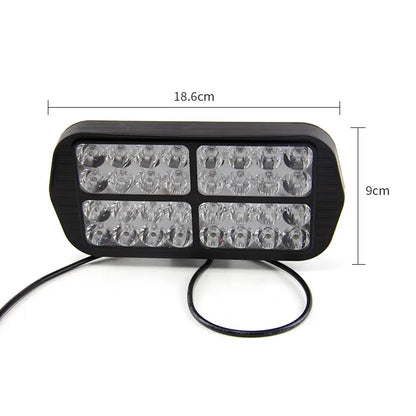 Motorcycles LED Headlights Super Bright 32 Lamp Beads Spotlight Bulbs Spotlight Auxiliary Light Fog Lamp Mini Driving, product view 02