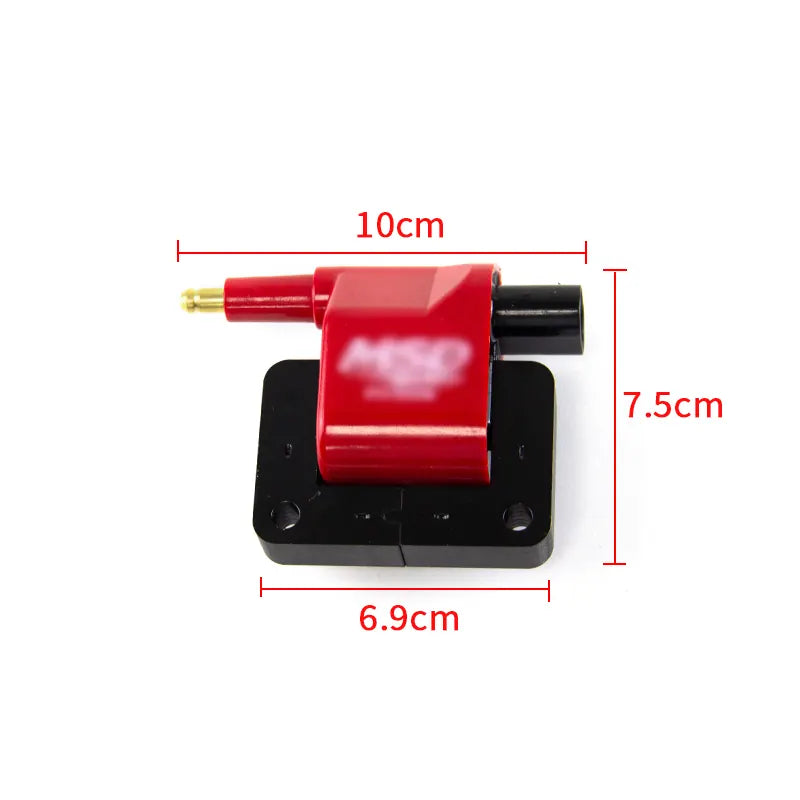 MSD PN8228 Motorcycle Ignition Coil Universal Ignition Coil for 2-Pin MSD Fi & Carb Motorcycle Scooter ATV UTV Moped, product view 02