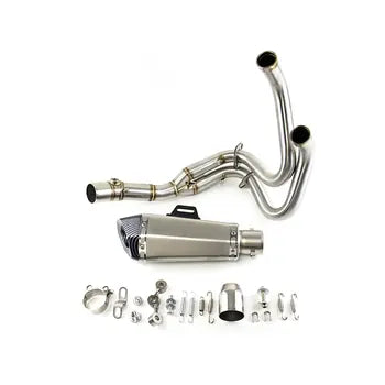 Muffler Connect Stainless Manifold for Kawasaki Ninja 650 Z650 2012-2025 ER6N ER6F Versys Z650RS Motorcycle Full, product view 07