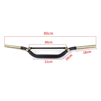 NIBBI Racing 22MM CNC Aluminum Alloy Universal Hand Bar Motorcycle Handle Bar Off Road Handle Grip Bar, product view 02