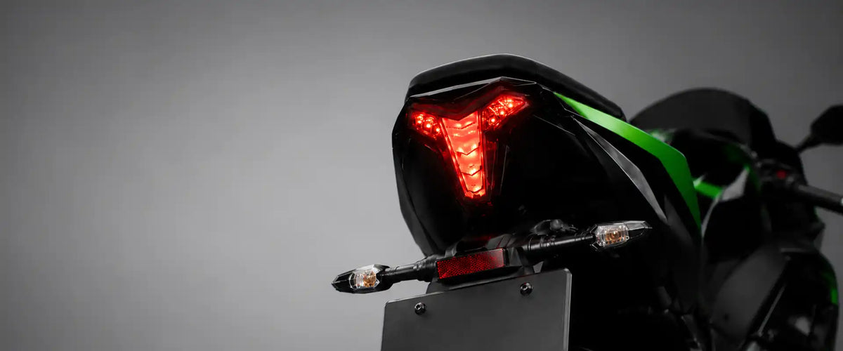 Ninja motorcycle LED tail light upgrade