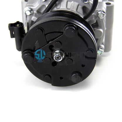OE7M6Z-19703-A Car Air Conditioner Compressor New 24V for FORD Cougar Mondeo Direct From OE Production Line, product view 03