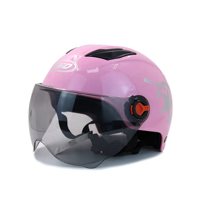 Open Face Motorcycle Helmet Drop Down Sun Visor Summer Man Woman Racing Scooter Motorbike Original DEFE Helemts, product view 10