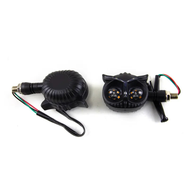 Owl Design Dual Color Mini Led Motorcycle Fog Light Head Light Headlight Auxiliary Spot Led Lights for Motorcycle, product view 04