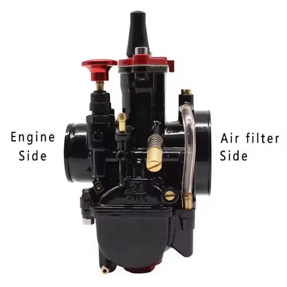 PowerMotor 21 24 26 28 30 32 34mm Universal Black Mikuni Maikuni PWK Carburetor Parts Scooters With Power Jet, product view 03