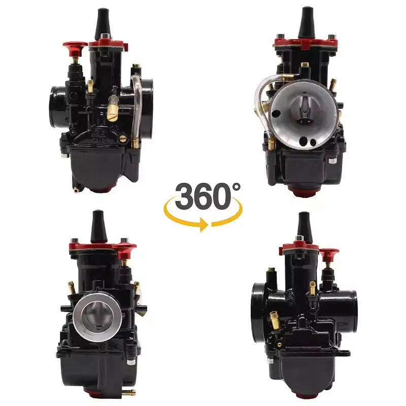 PowerMotor 21 24 26 28 30 32 34mm Universal Black Mikuni Maikuni PWK Carburetor Parts Scooters With Power Jet, product view 05