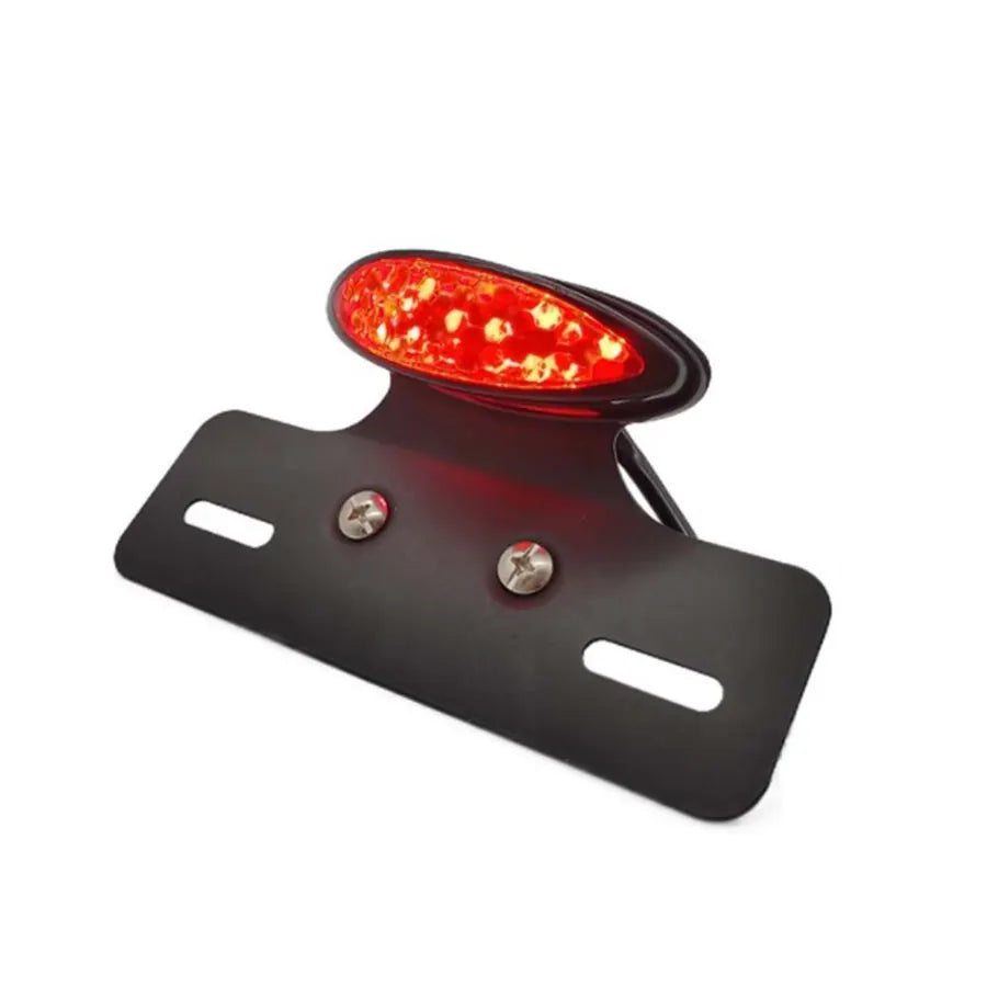 Rear Light Motorcycle Retrofitted Taillights Electric Car Battery Car LED Brake Lights Oval Stop LED Taillights, product view 02
