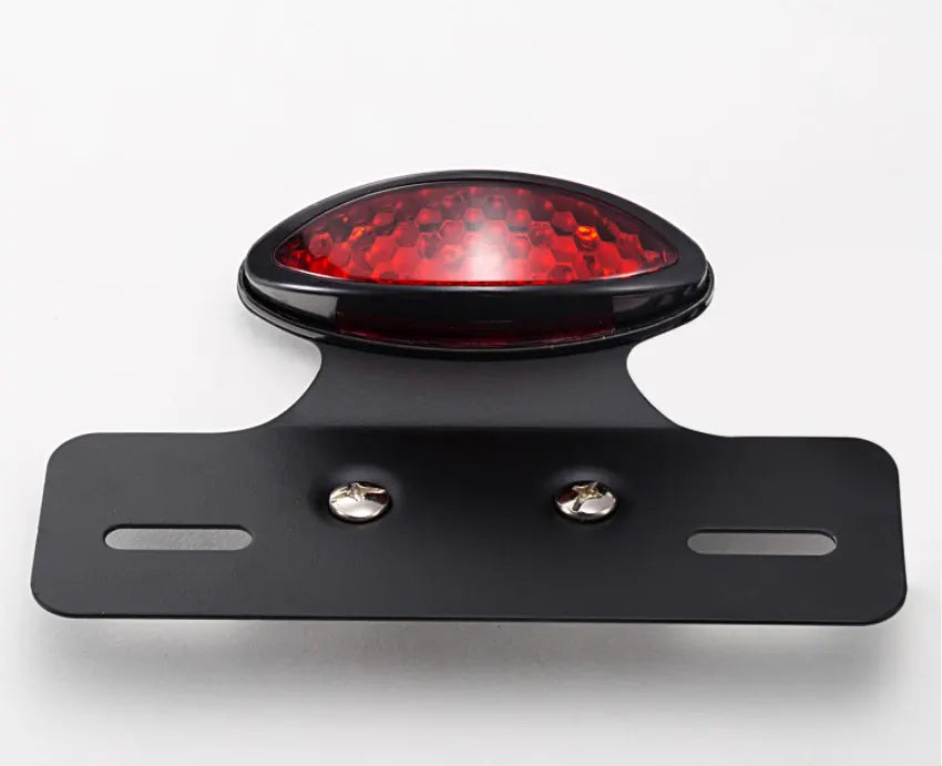 Rear Light Motorcycle Retrofitted Taillights Electric Car Battery Car LED Brake Lights Oval Stop LED Taillights, product view 06