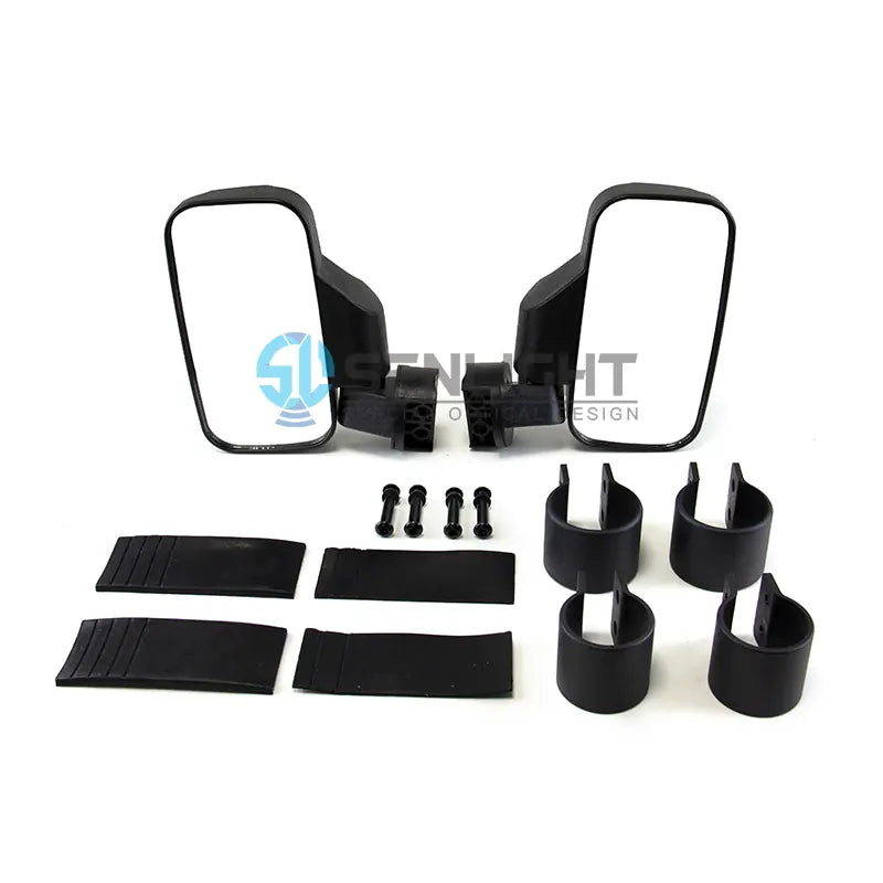 Rear View Mirror Kit Utvs Accessories UTV Parts Rear View Spiegel Side Back Mirror for Polaris Ranger RZR Can Am, product view 02