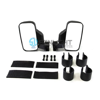 Rear View Mirror Kit Utvs Accessories UTV Parts Rear View Spiegel Side Back Mirror for Polaris Ranger RZR Can Am, product view 02
