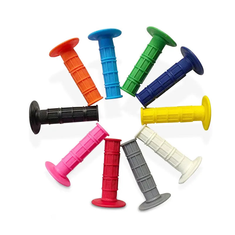 Red Blue Orange Green Yellow Rubber Universal 22mm Motorcycle Modification Handle Cover Handle Rubber Decoration, product view 06