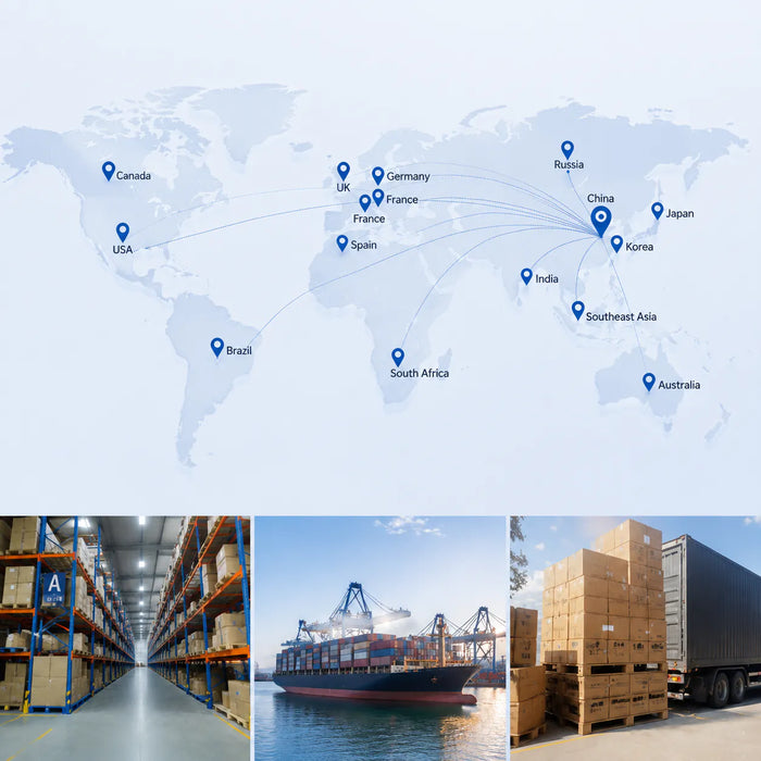 SENBEDER global supply chain logistics network